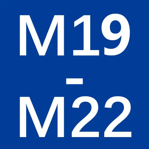 M19-M22 Адаптер WASOURLF M18 M20 M22 с наружной резьбой M22 с наружной резьбой латунный соединитель для ванной комнаты носик кухонного крана аксессуары - Color: M19-M22