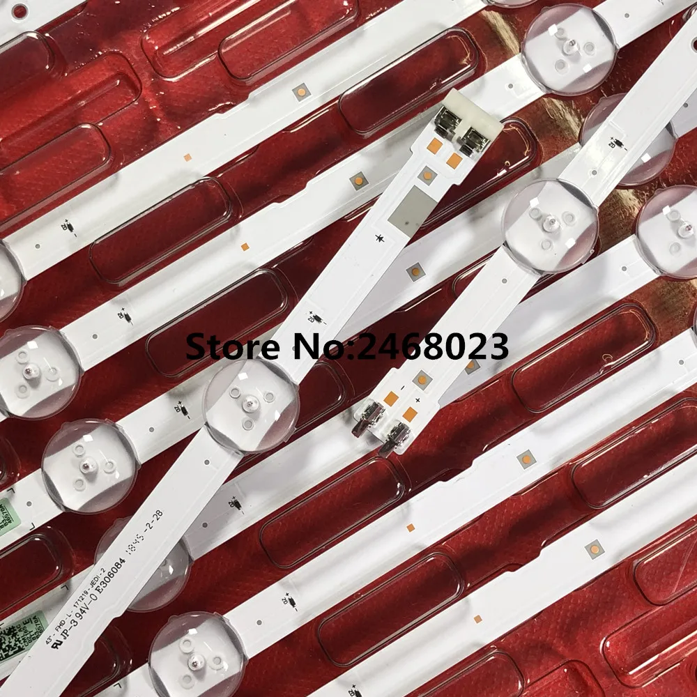 5 компл. = 40 шт. Светодиодная подсветка полосы для Samsung UN43J5200AG 2015 SVS43 FCOM FHD V8DN-430SMB-R0