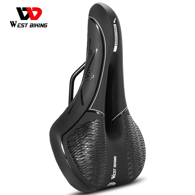 

WEST BIKING Bicycle Saddle MTB Road Bike Saddle Hollow Cycling Seat Memory Sponge Soft Cushion Bike Saddle Road Bike Saddle