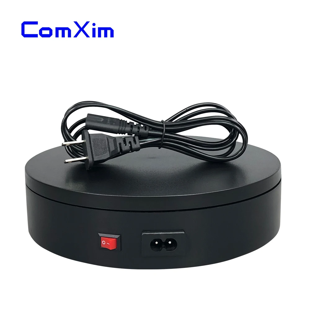 ComXim MT200AL15 30 сек/lap 220V 20 см 360 градусов автоматический вращающийся стол с электрическим приводом фотографии ювелирных изделий дисплей стенд