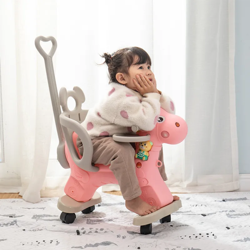 IMBABY дети животные качалки лошади многофункциональные Троянские игрушки Детская