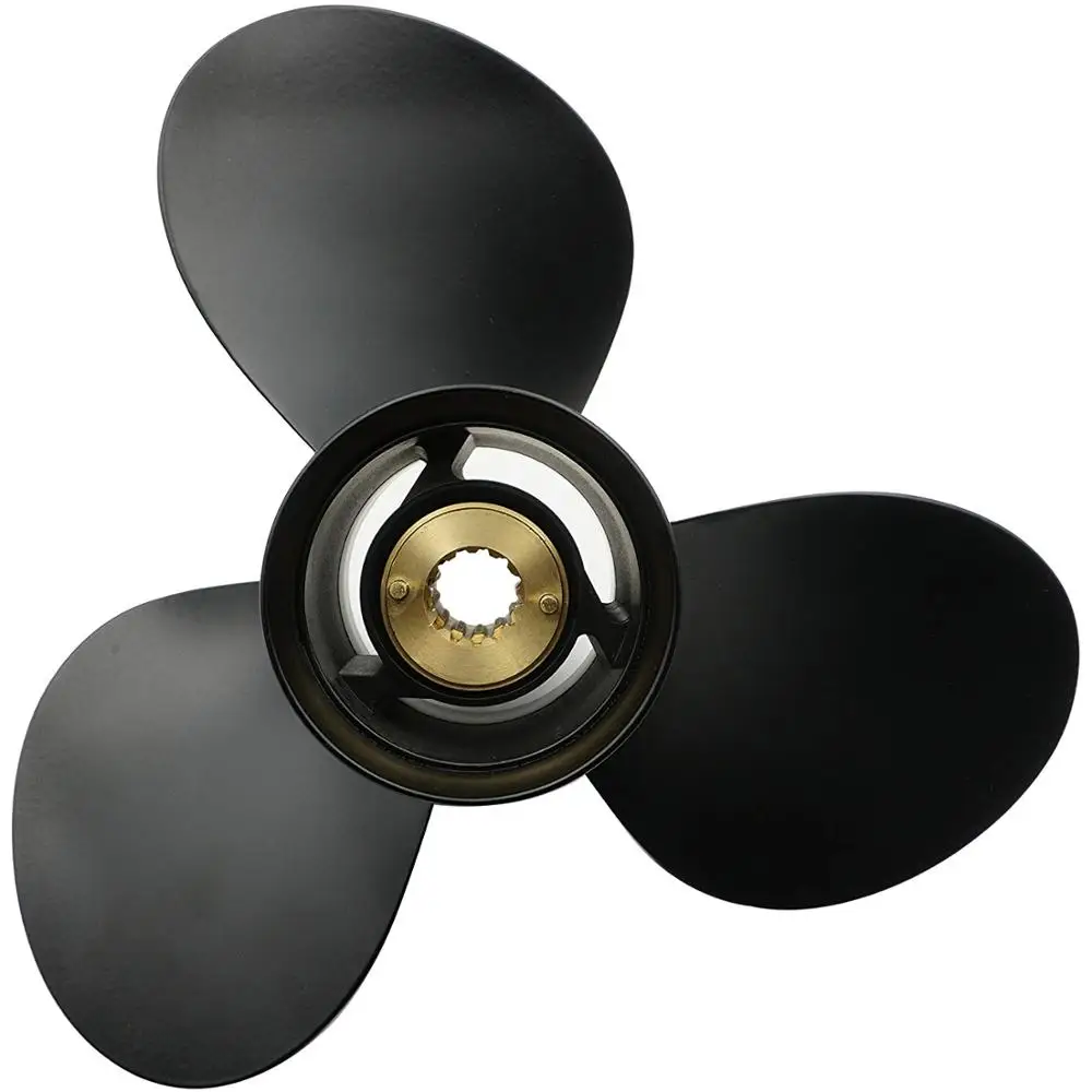 

Aluminum Outboard Propeller 10 3/8 x 14 for for Mercury Engines 25-70HP Marine Propeller Boat Parts & Accessories