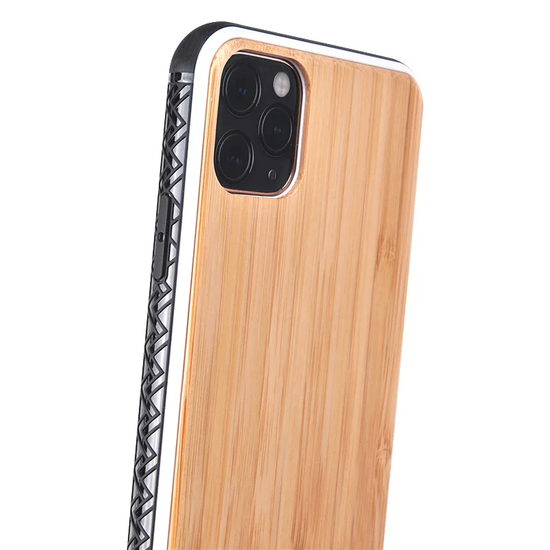 

Suitable for Iphone12pro Max Natural Bamboo Phone Case Iphone12 Protective Case