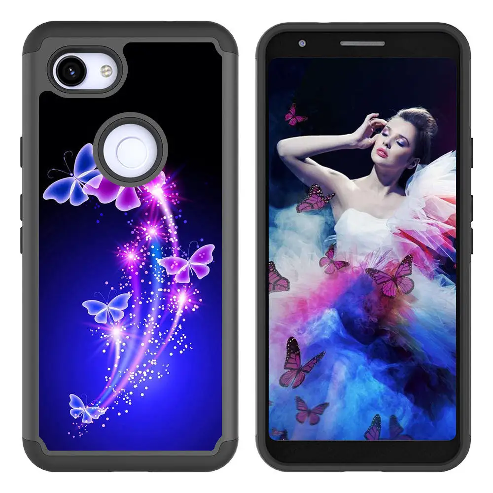 Dancing butterfly Милый чехол для google pixel 3a 4 xl с мультипликационным рисунком, Защитный Мягкий бампер, чехол s на google pixel XL 3 3A, противоударный чехол - Цвет: Dancing butterfly