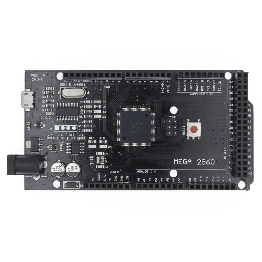 TENSTAR ROBOT Mega 2560 R3 для MEGA2560 CH340G/ATmega2560 16AU MicroUSB. С Загрузчиком arduino|arduino 2560|robot robotrobot arduino |