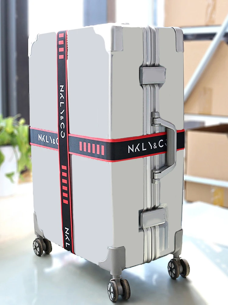 8 видов цветов ремень для багажа Нейлоновый Регулируемый с пряжкой защитный