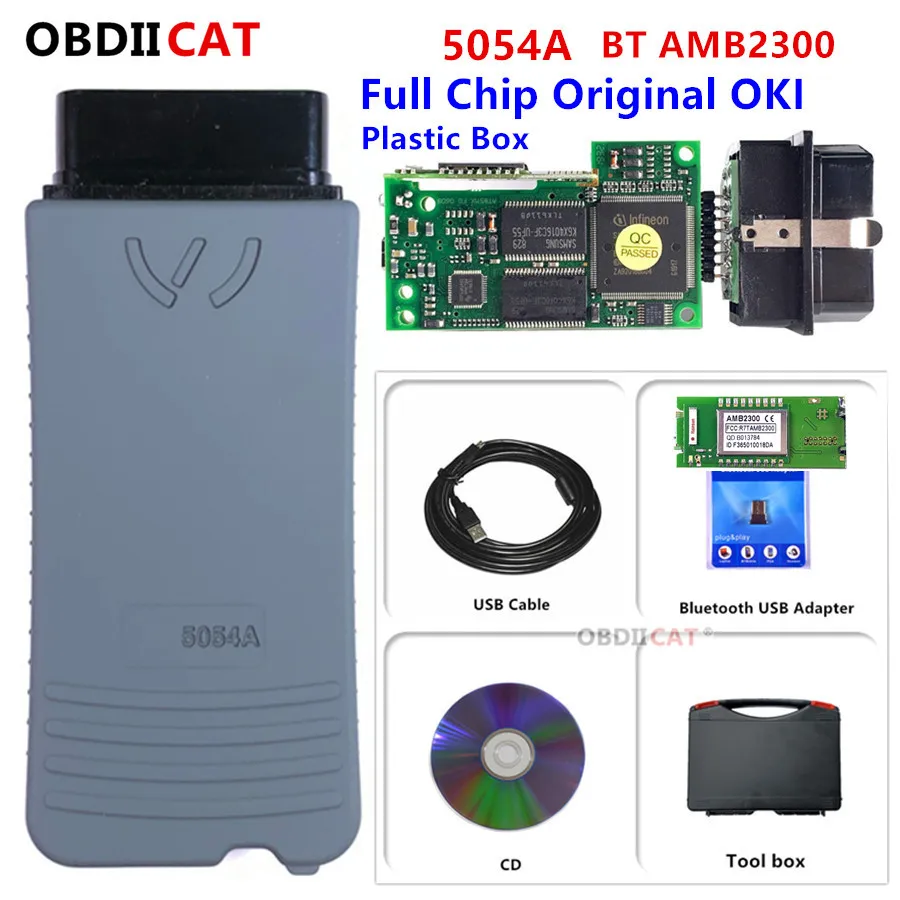 Оригинальный 5054A ODIS V5.1.6 Поддержка UDS 6154 Бесплатная генерация ключей полный чип OKI