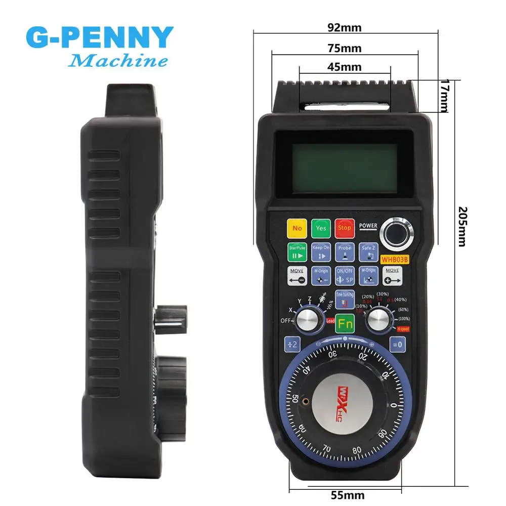 G-PENNYБесплатная доставка! NC Studio Подвеска MPG Маховик с ЧПУ Беспроводной тип 3-осевой