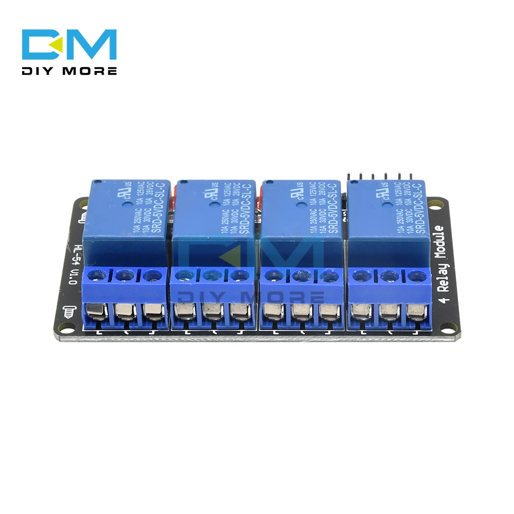 Релейный модуль 5 в 4 канала для PIC AVR DSP ARM MSP430 Arduino Smart Electronic Канальный Модуль
