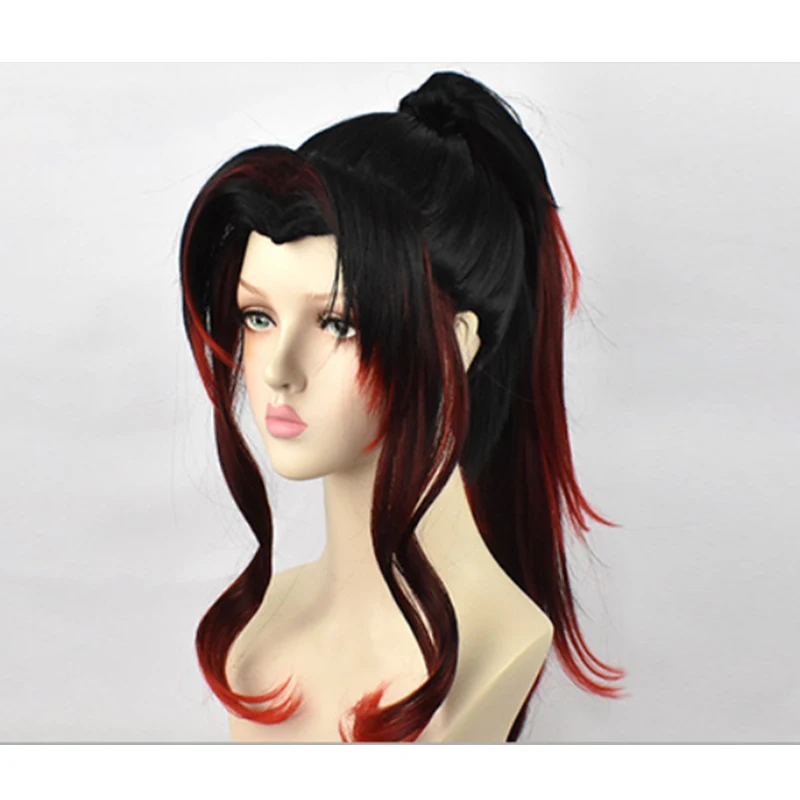 Парик для косплея из аниме рассекающий демонов парик высокотемпературного
