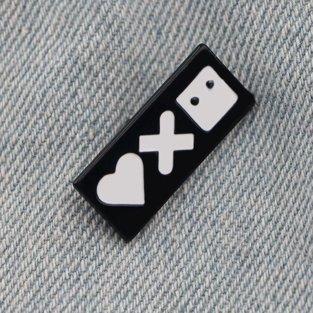 Женская эмалированная заколка Love Death &amp рюкзак в виде робота металлическая