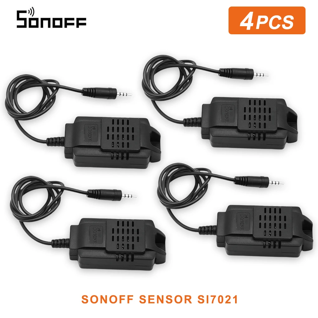 

1-5PCS Sonoff Sensor Si7021 Temperature Humidity Sensor Probe High Accuracy Monitor Sensor Module for Sonoff TH10 Sonoff TH16