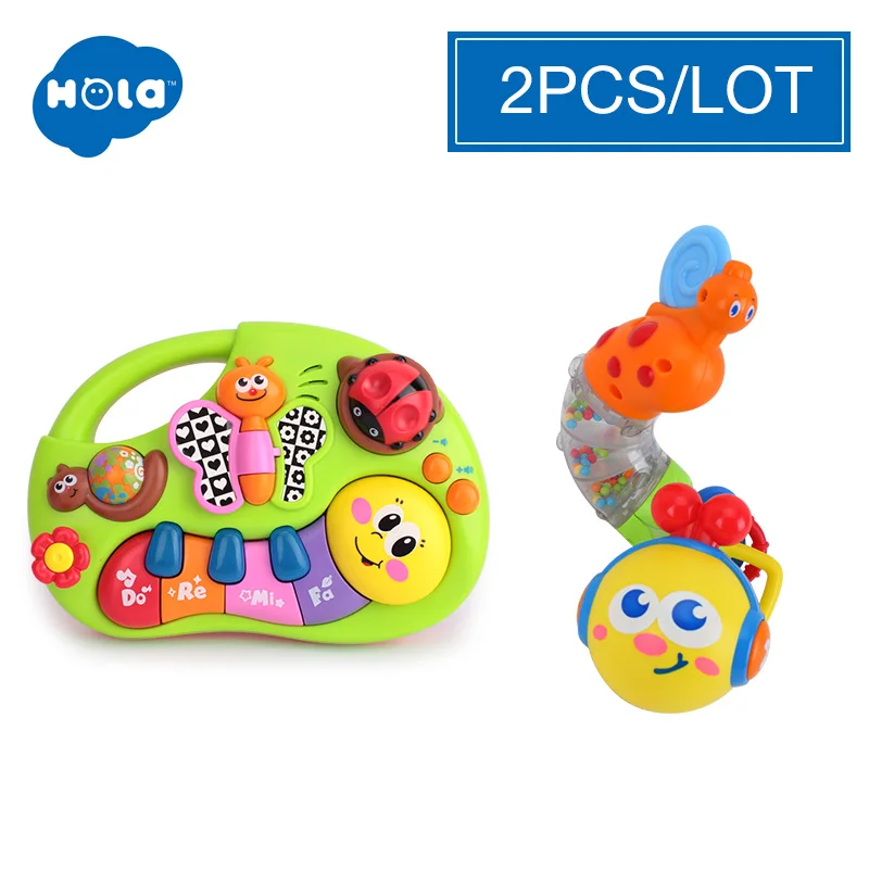 HOLA 927 детские игрушки обучающая машина, игрушка с подсветкой и музыкой и обучающими сюжетами, Игрушка музыкальный инструмент для малышей 6 месяцев - Цвет: Темно-синий