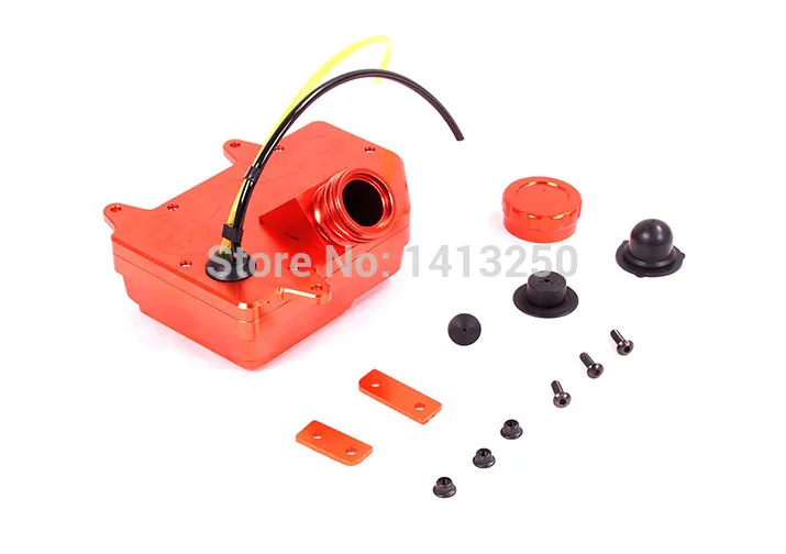CNC металлический топливный бак + колпачок в сборе для 1/5 Hpi ROFUN ROVAN KM Baja 5b 5t 5sc RC ACR