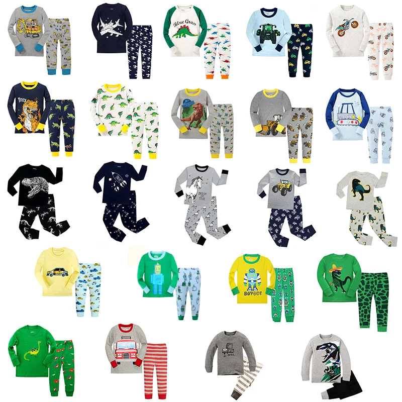 Joyond Пижама для мальчиков комплекты одежды детей с проектом динозавра из