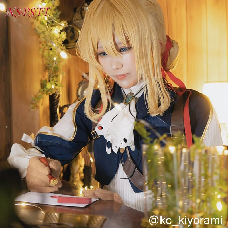 ROLECOS Violet Evergarden костюм для косплея аниме косплей фиолетовый женщин на Хэллоуин