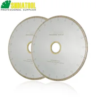 2pcs Dia 12"/300MM with Hook Slot Diamond Ceramic Cutting Disc Saw Blades with Bore 60mm for Ceramic Tile Porcelain Marble