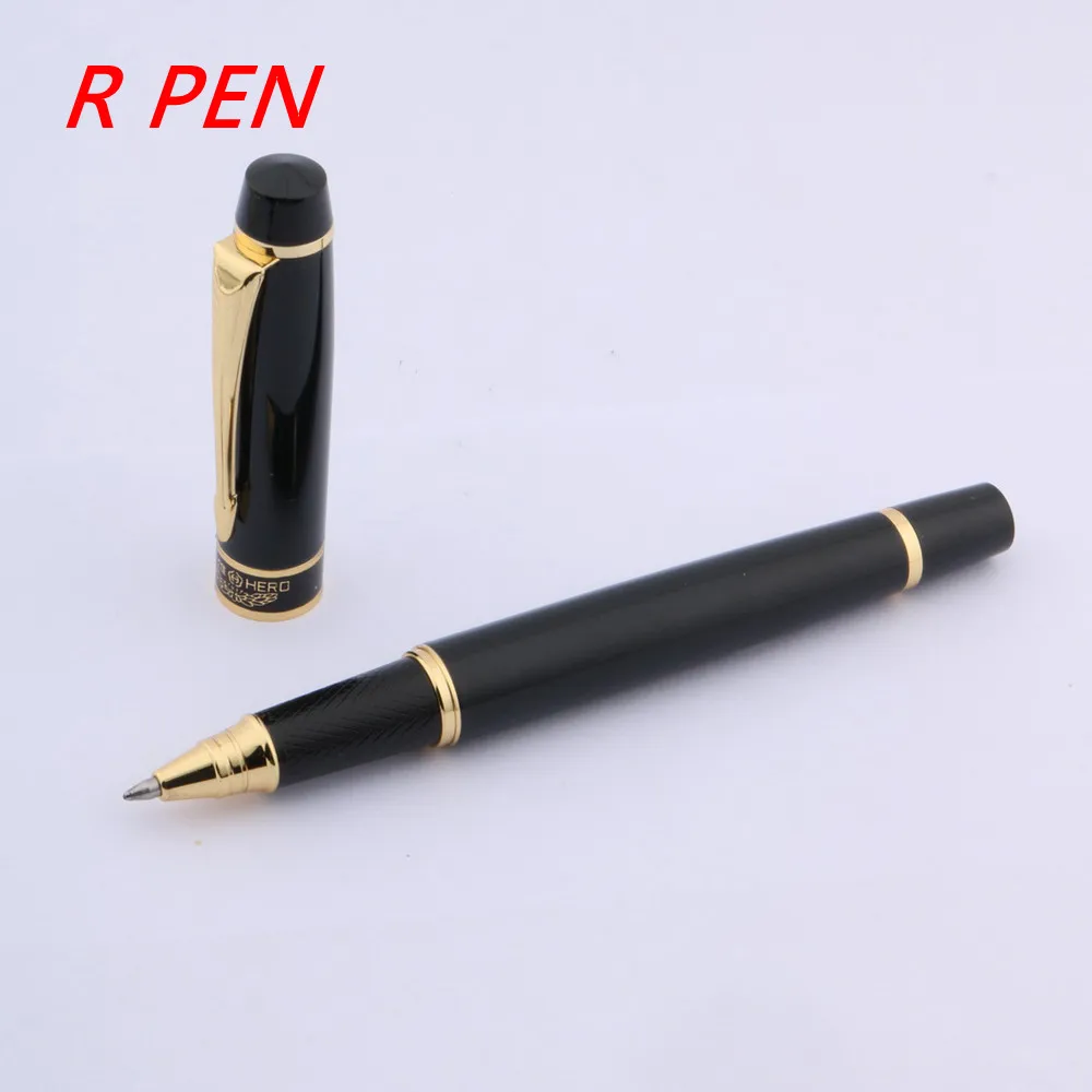 R PEN Новая металлическая авторучка black hero GOLDEN piece - Цвет: R PEN