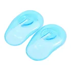 2 шт. прозрачное силиконовое покрытие для уха краска для волос щит Защитите салон Цвет Синий Новый BUTT666