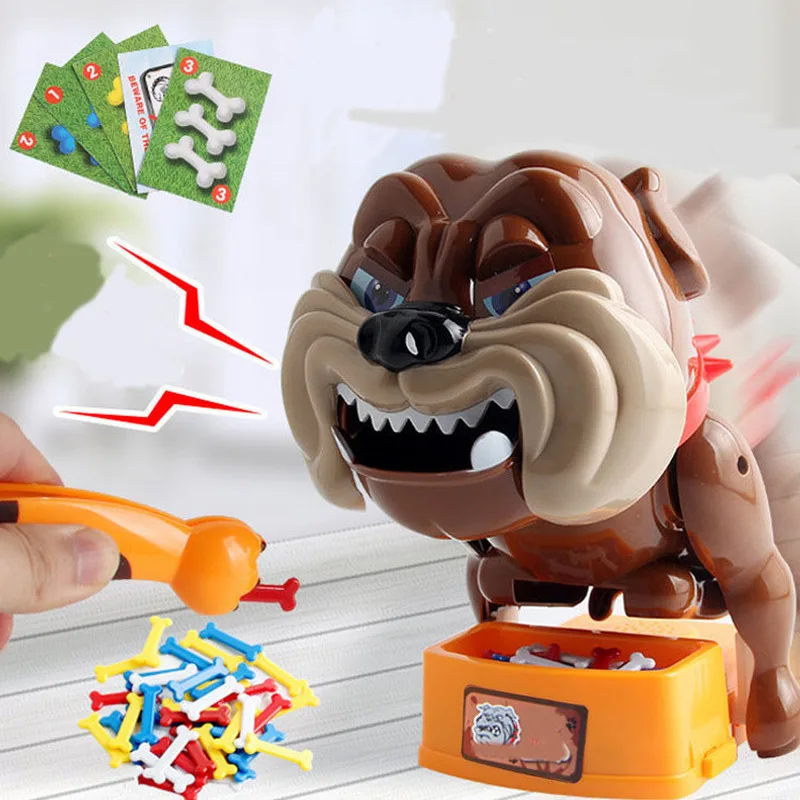 

New Toy Arrival Baby Dog BiteToys Creative Toys Careful Vicious Dog Bite The Hand Paternity Interactive Games pranks