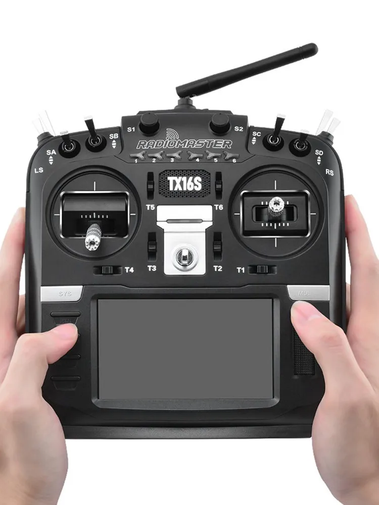 

FLYSKY FS-i6 i6 2.4G 6CH AFHDS Transmitter V2 Hall Sensor Gimbals For RC Drone 2.4G 16CH OpenTX Multi-protocol RF System CC2500