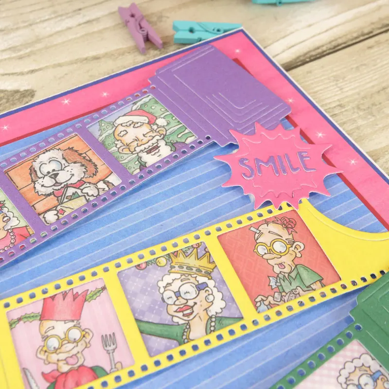 Креативные металлические высечки Polaroid для камеры и пленки изготовления открыток