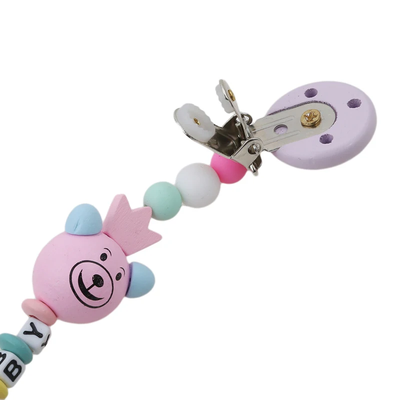 

Baby Pacifier Clip Chain New Baby Boys Girls Pacifier Clips Newborn Dummy Pacifier Chain Clip Holder Baby Nipple Feeding