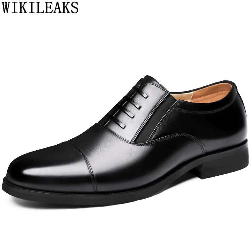 

Business Mens Wedding Dress Suit Shoes Formal Shoes Men Dress Oxford Office Shoes for Men Zapatos Casuales De Los Hombres Scarpe