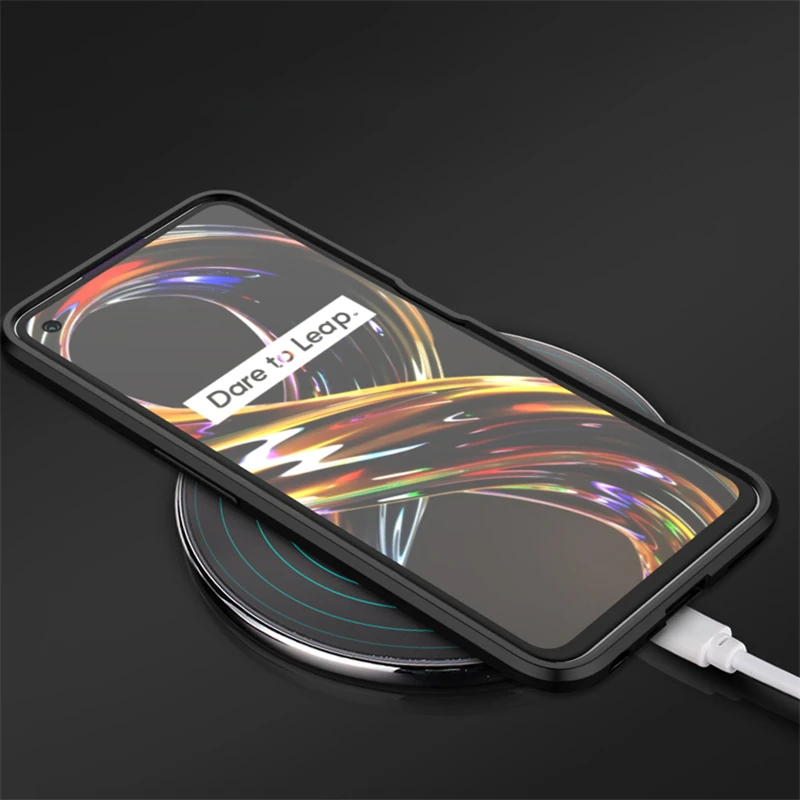 Phone Holder Case For Oppo Realme 8i Case Bumper Armor Full Cover For Realme 9 Pro Plus Case For Realme 9i 8i 8 9 Pro GT Neo2 2T