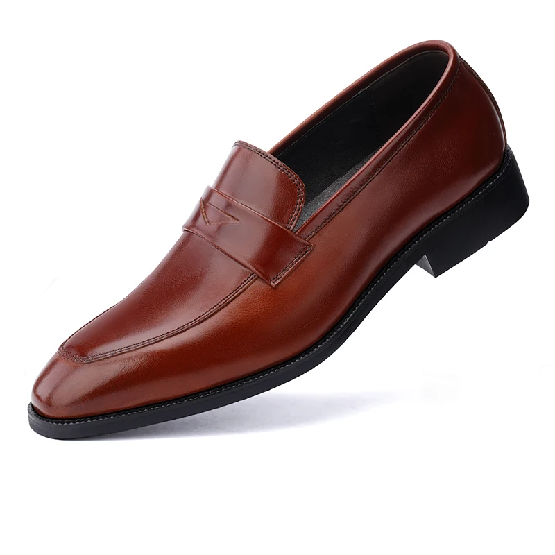 Мужские модельные туфли свадебные туфли-оксфорды из натуральной кожи на