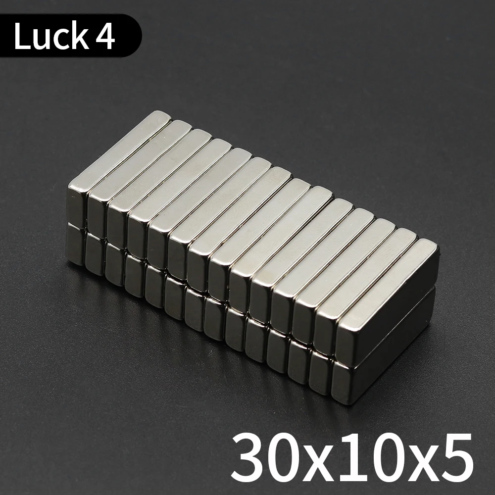 

2/5/10/20/50Pcs Block Magnet 30X10X5 MM Neodymium Magnet N35 Permanent NdFeB Super Strong Powerful Magnets imans 30*10*5