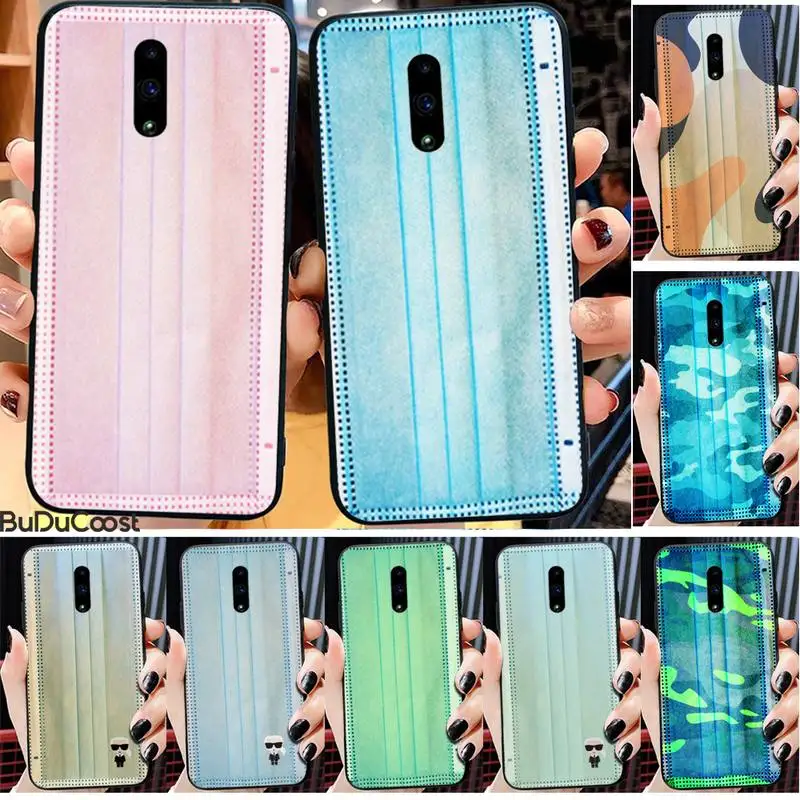 

Couple Fashion Creative Mask Phone Case For Xiaomi Redmi Note 8 Pro Note9 Pro For Redmi Note5 7 Note6Pro
