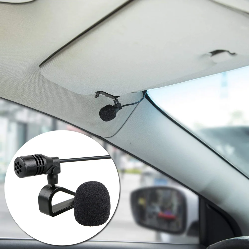 Микрофон 3 5 мм внешний микрофон для автомобильной стереосистемы GPS Bluetooth аудио DVD