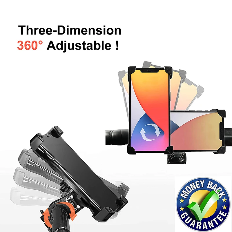 Universal Bike Phone Holder Motorcycle Bicycle Phone Holder Handlebar Stand Mount Bracket For iPhone Samsung Xiaomi