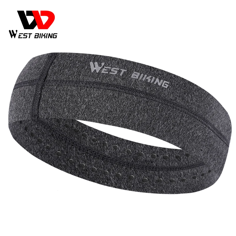

WEST BIKING Sport Headband Sweatband Men Women Cycling Running Fitness Elastic Head Band Gym Sports Breathable Yoga Headbands