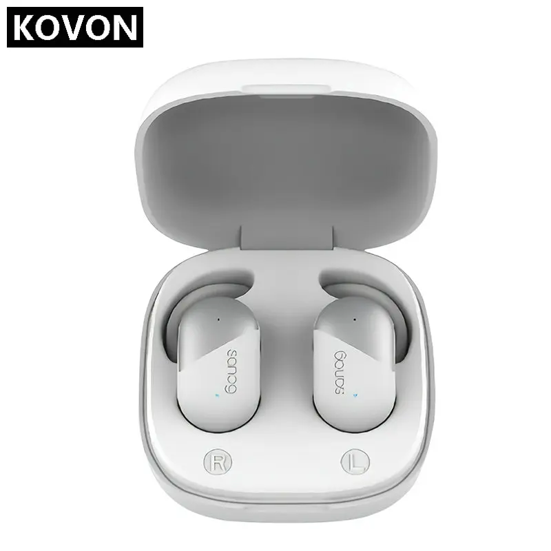 Наушники Sanag P5 с распознаванием отпечатков пальцев Bluetooth 5 0 TWS IPX56 бинауральные