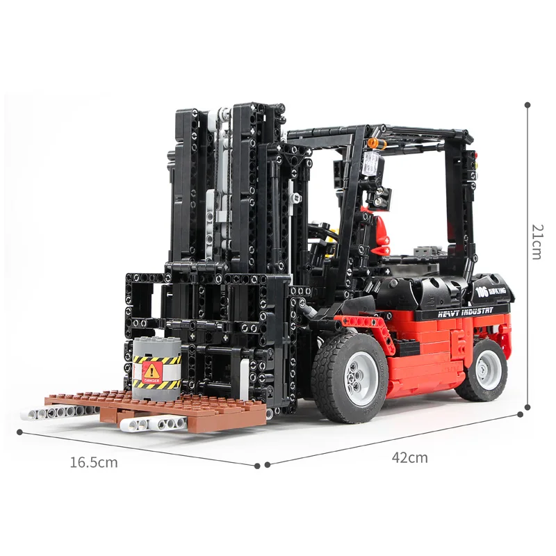 Technic серия Автопогрузчик Mk II грузовик совместимые строительные блоки кирпичи мощность двигатель функция автомобиля игрушки Дети подарок 3681