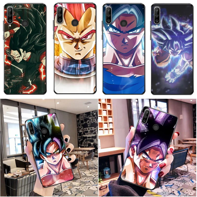 

Anime Super Warrior Figure Dragon Color Painting Phone Case For Huawei P30 Lite Pro Coque Back Cover Carcasa Cases Funda