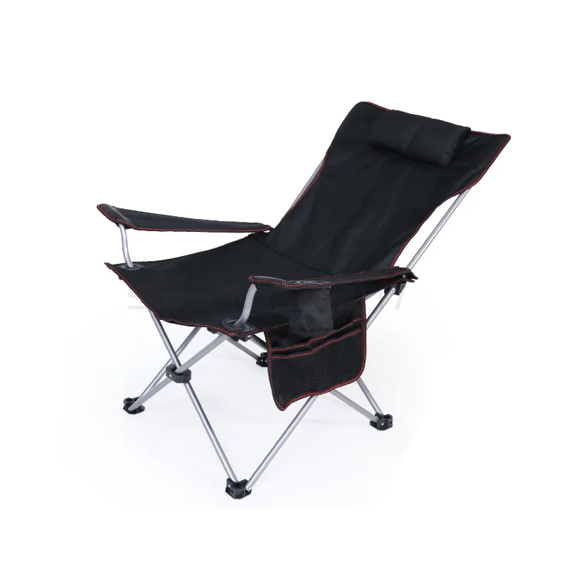 Складной шезлонг для обеда переносное кресло отдыха на спине уличное пляжное