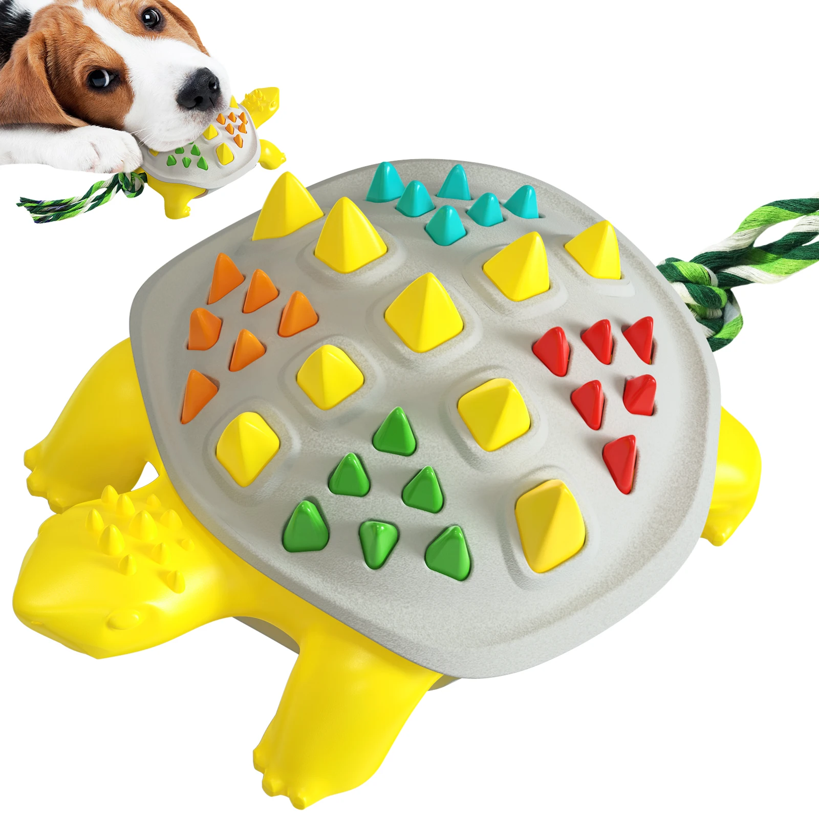 

Dog Chew Toy Molar Teeth Entertainment Function Rub And Clean Teeth Relieve Anxiety Interactive Training Funny For Dogs Supplies