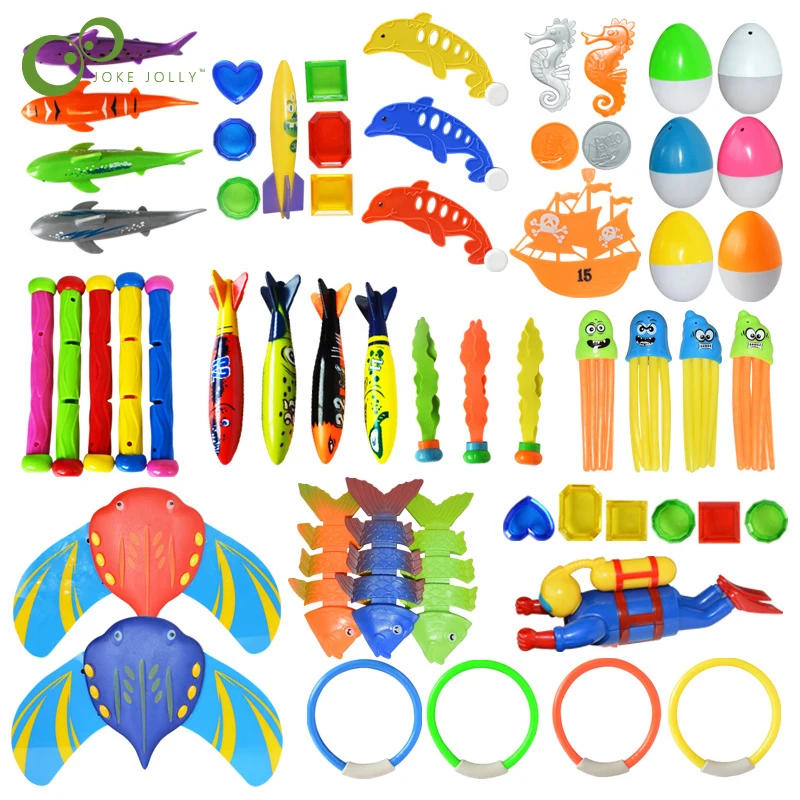 

Hot Summer Shark Rocket Throwing Toy Funny Swimming Pool Diving Game Toys for Children Dive Dolphin Accessories Toy YJN