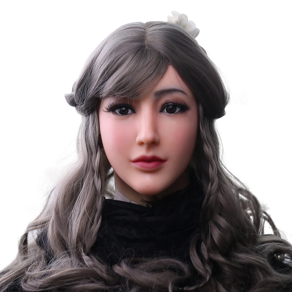 EYUNG силиконовая маска женская богиня Алиса для лица с светильник макияжа