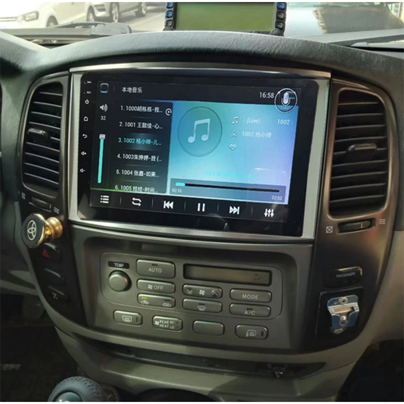 Автомагнитола LiisLee с GPS Hi Fi стерео радио для TOYOTA Land Cruiser LC100 J100 1998 ~ 2007 навигация в