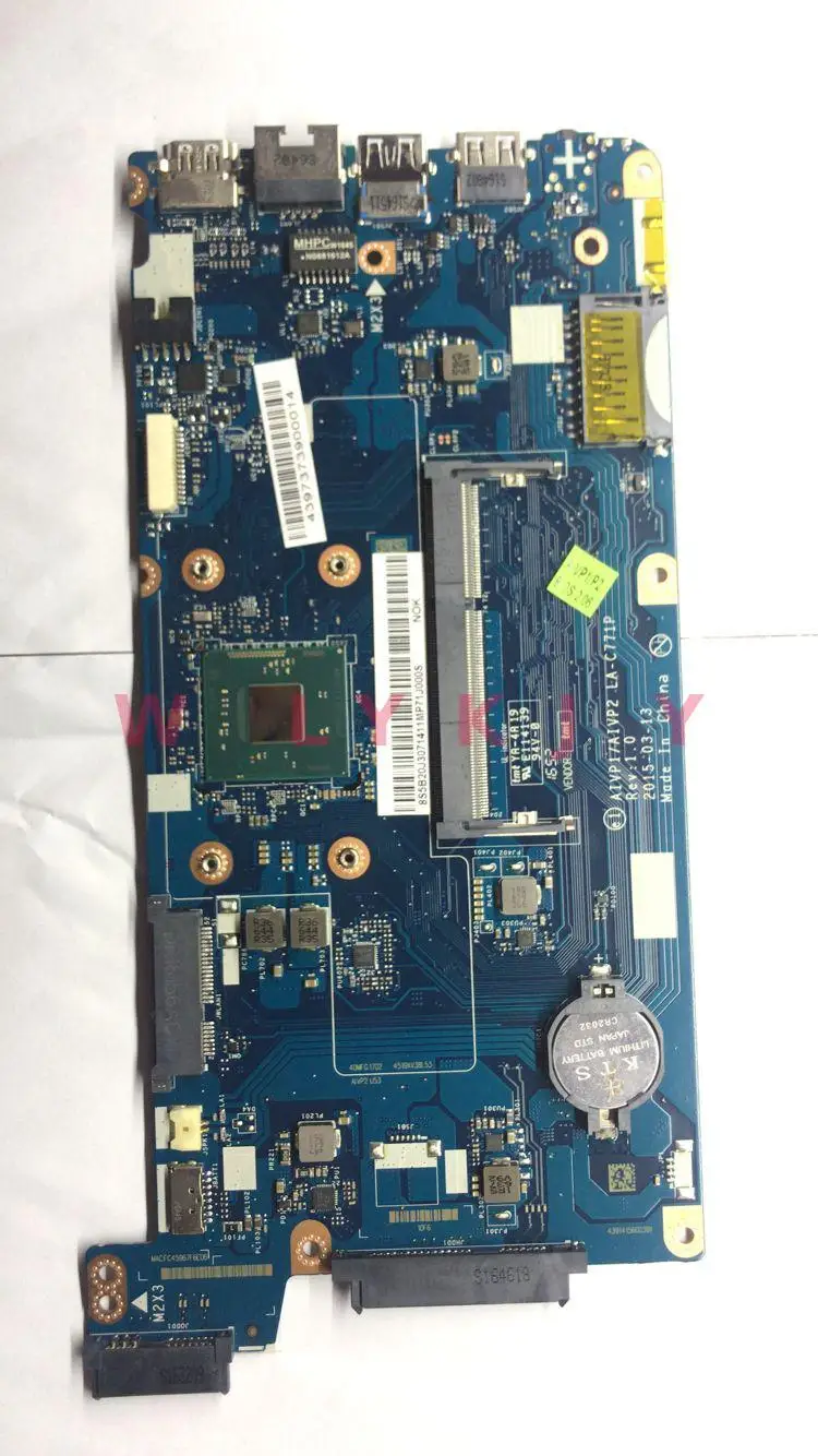 KTUXB AIVPI / AIVP2 LA C771P для Lenovo 100 15IBY B50 10 ноутбук материнская плата 5B20J30778 5B20J30714 процессор