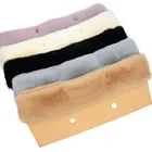 Huntfun, новинка, 8 цветов, искусственный мех кролика Рекс, плюшевая пушистая отделка для O-BAG, термальная, стандартная, большая мини-сумка для зимы