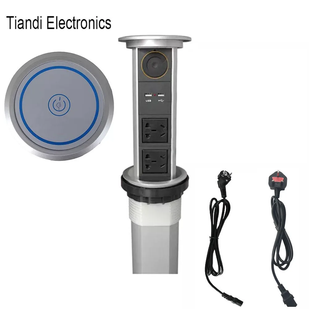 Интеллигентая (ый) сенсорный Экран Автоматическая настольная розетка с IQ