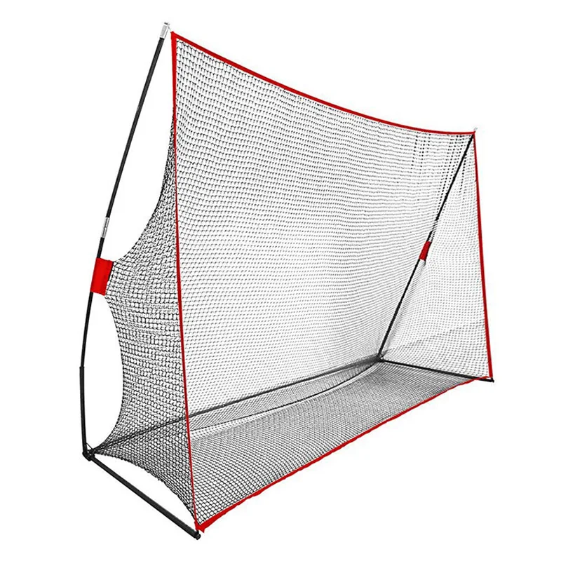 Online 300*200cm Golf Pratik Vuruş Polyester Net Taşınabilir Salıncak Golf Kafesi Ayrılabilir Kapalı Açık Eğitim Aksesuarları çantası