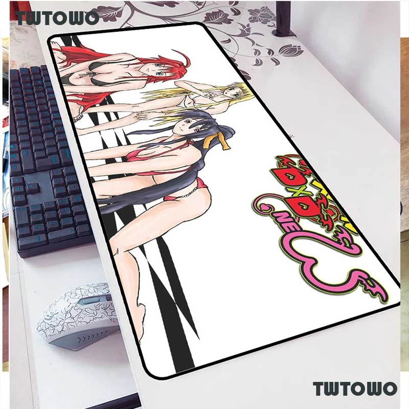 

High School Dxd Mouse Pad 900x400x2mm Pad Mouse Notbook Computer Padmouse Large Gaming Mousepad Gamer To Keyboard Mouse Mats