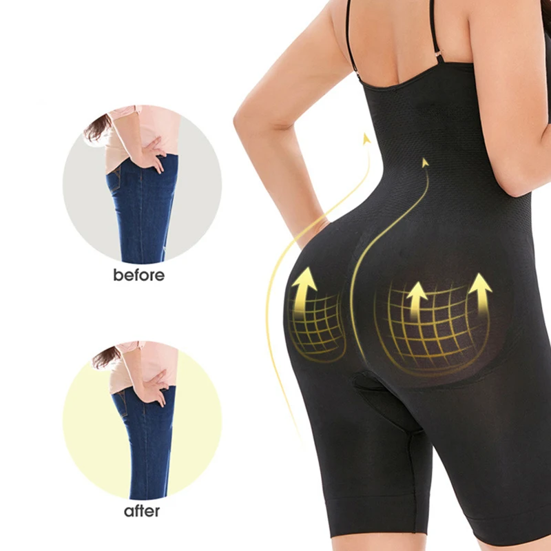 

Women Seamless Strapless Shaper Adjustable Body Wrap Fajas Butt Shaper Panties
