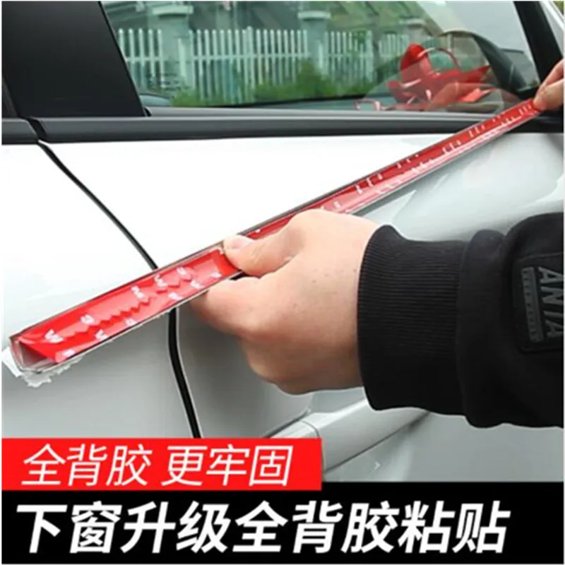 

High-quality stainless steel Strips Car Window Trim Decoration Accessories Car styling For Mitsubishi Outlander 2016-2018